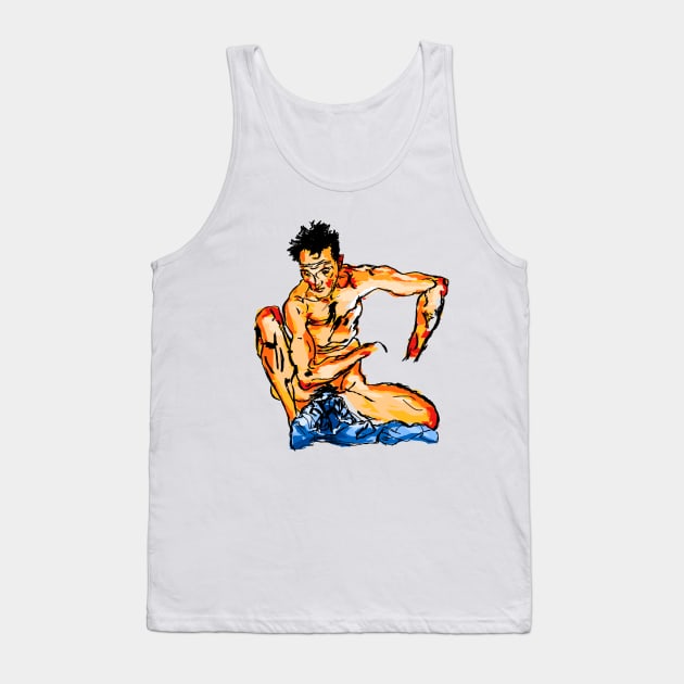 Egon Schiele Tank Top by Antho